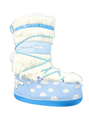 Yru Blizz Cinnamoroll Boots White / Blue | 9586VLSWY