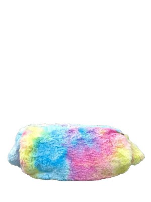 Yru Pastel Fur Fanny Pack Bags Multicolor | 5416OBQVL