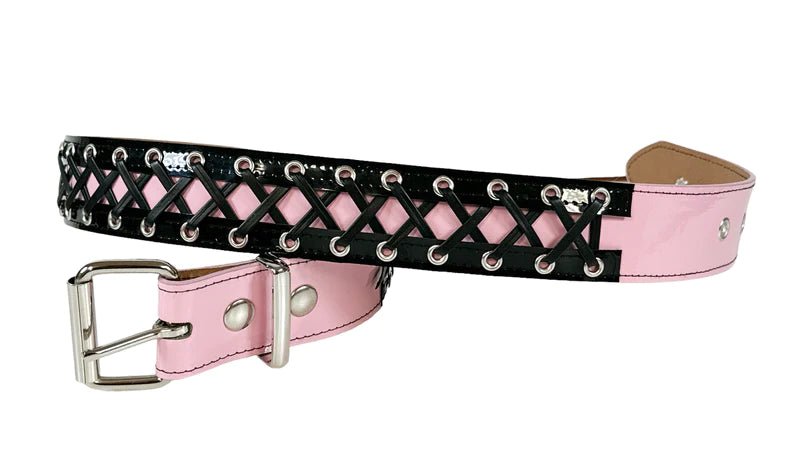Yru Corset Belts Black / Pink | 4073RNAUP