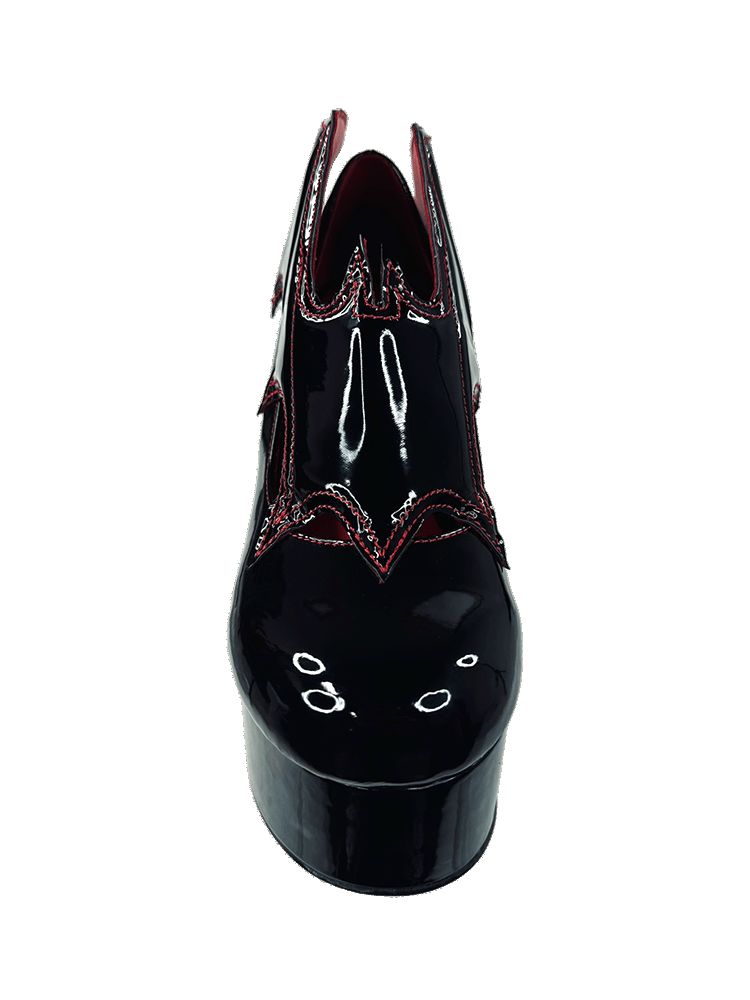 Yru Vampira Heels Black / Red | 2346WHYPL