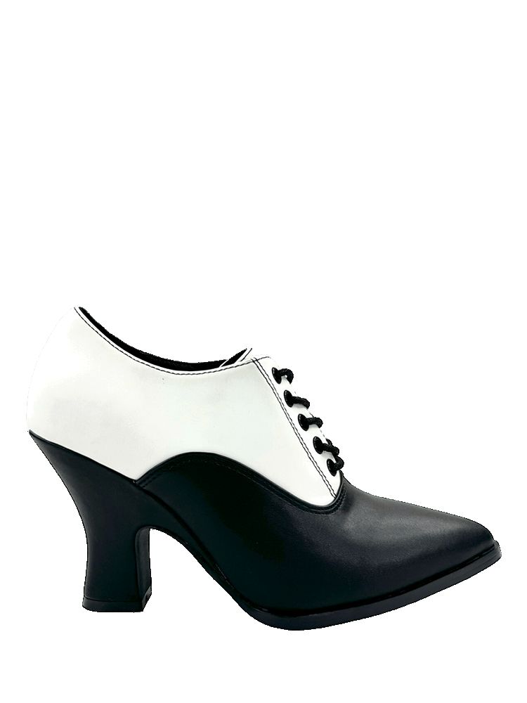 Yru Victoria Heel Heels Black / White | 6759ZBDEA