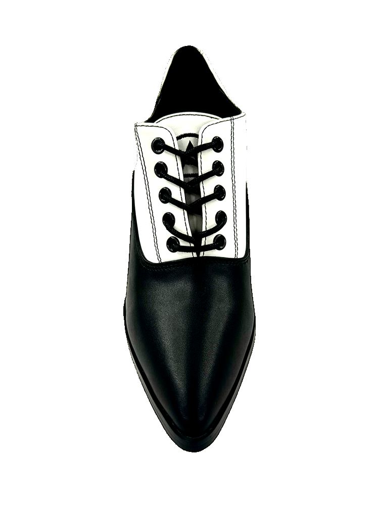 Yru Victoria Heel Heels Black / White | 6759ZBDEA