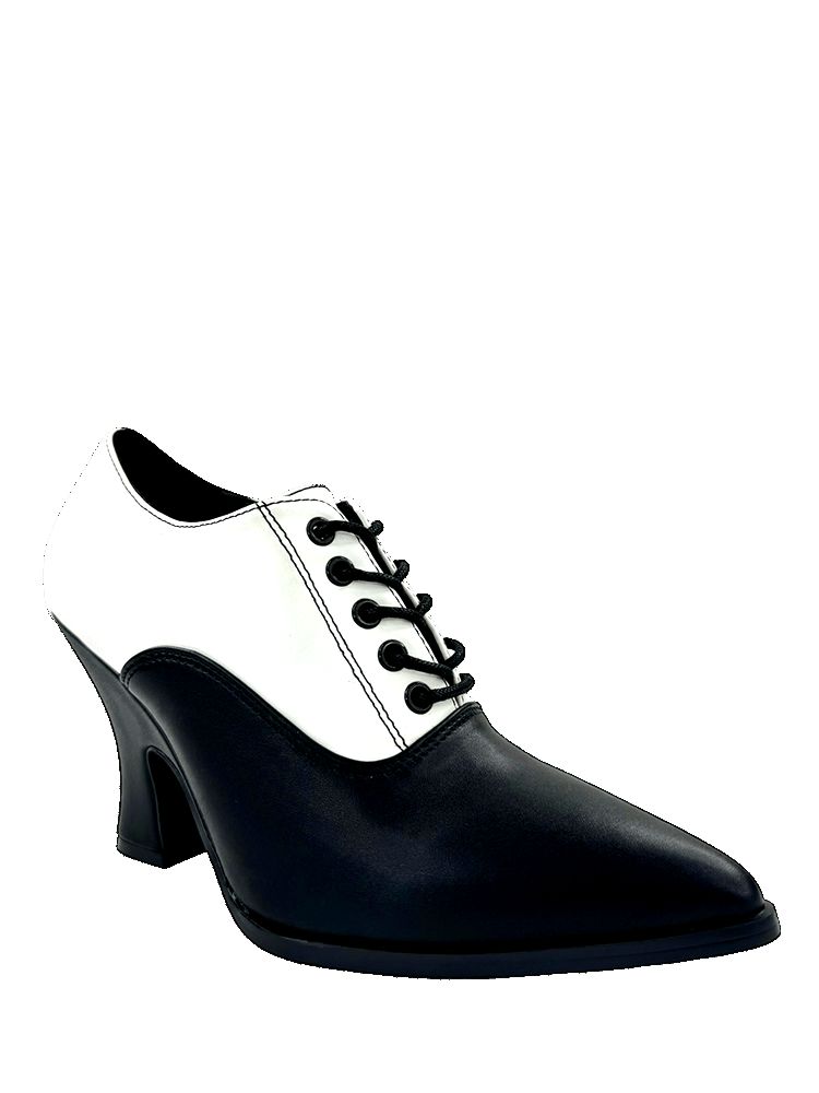 Yru Victoria Heel Heels Black / White | 6759ZBDEA